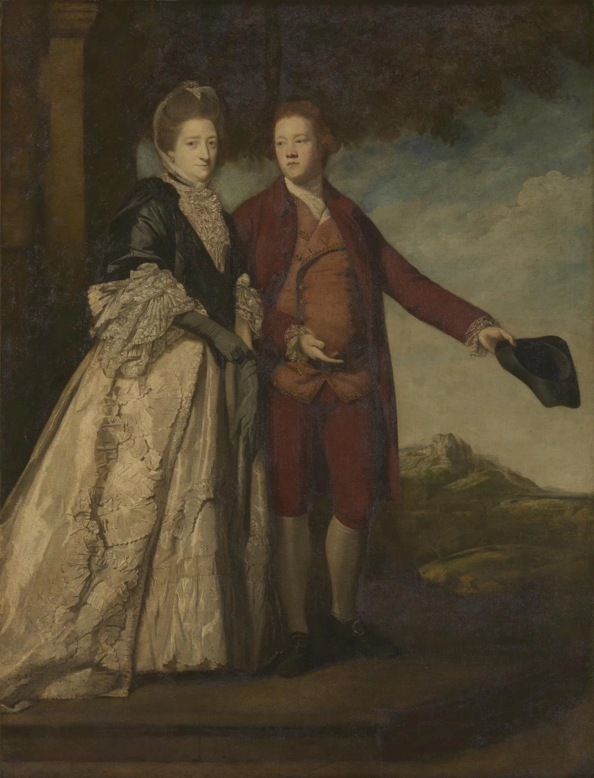 Ritratto di Sir Watkin Williams - Wynn e sua madre, Tate, Londra